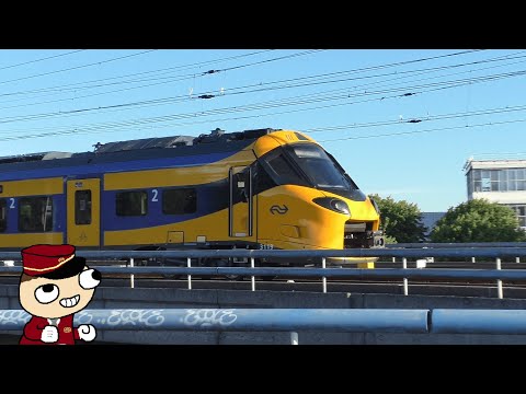 ICNG in Schiedam en VERLATEN spoorweginfra | NS