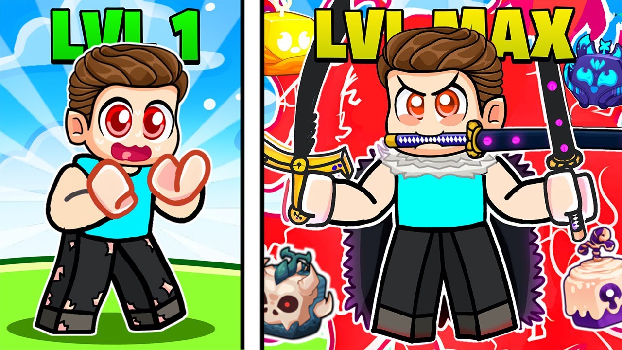 Noob To PRO Max In Roblox BLOX FRUITS