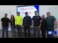 Elm Electrical celebrates signing day for five co-op employees