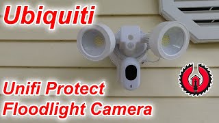 Ubiquiti Unifi Driveway Camera Floodlight Build
