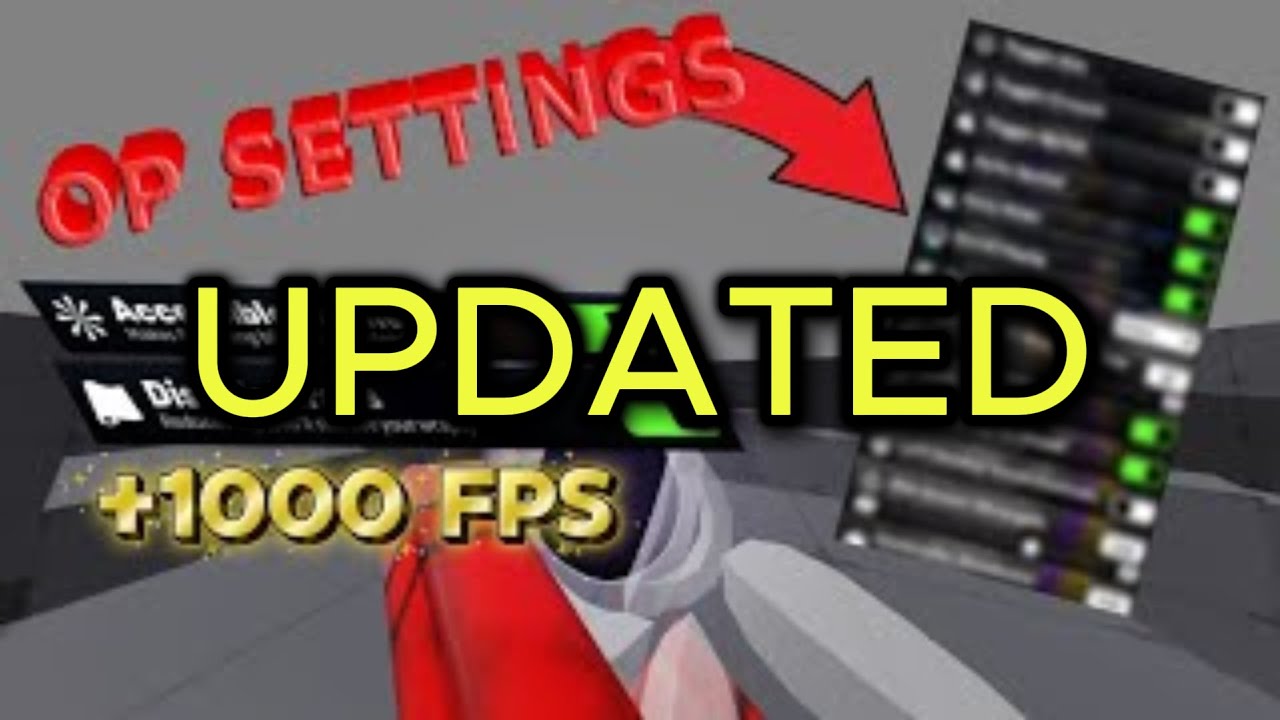 Revealing my OP Roblox Rivals Settings! *UPDATED*