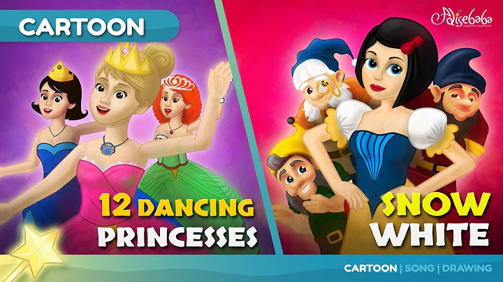 12 Dancing Princesses bedtime stories for kids cartoon animation