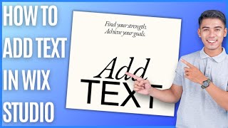 How to Add Text in Wix Studio [Quick Guide]
