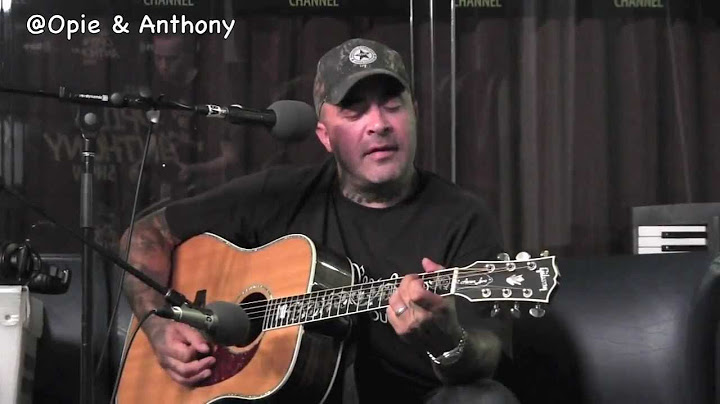 Aaron Lewis from Staind - Its Been Awhile | Opie and Anthony