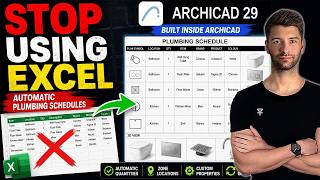 توقف عن استخدام Excel لجداول السباكة | Archicad 29 screenshot 1