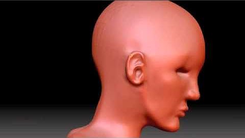 Sculpting Hoody Girl Zbrush 4 R2.MOV