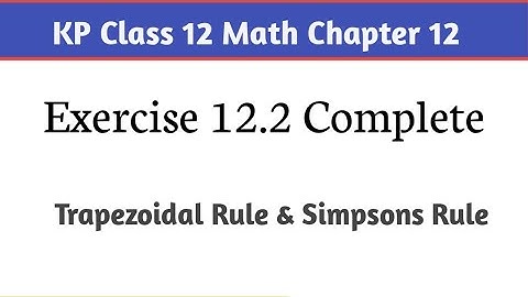 Numerical Integration: Trapezoidal & Simpson