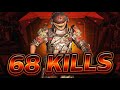 WORLD RECORD RUN 68 KILLS - SOLO VS QUADS COD MOBILE REBIRTH ISLAND #codm #codmobile
