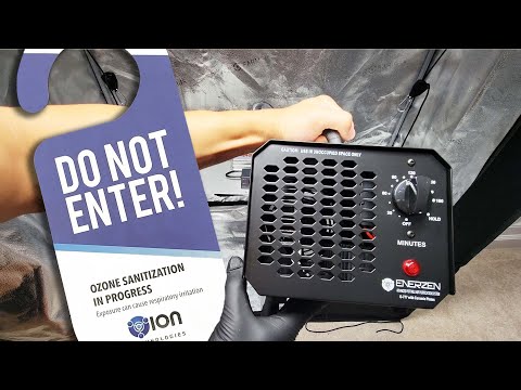 Extreme Grow Tent Sterilization with Ozone Generators: Remove Mold, Thrips, Botrytis