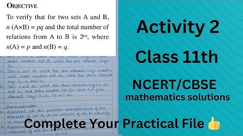 Maths Lab Activity 2 Class 11 // Maths Practical// Class 11 Maths Activity Solution// CBSE board