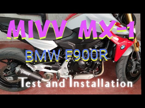 Mivv Mx-1 BMW F900R Test and installation