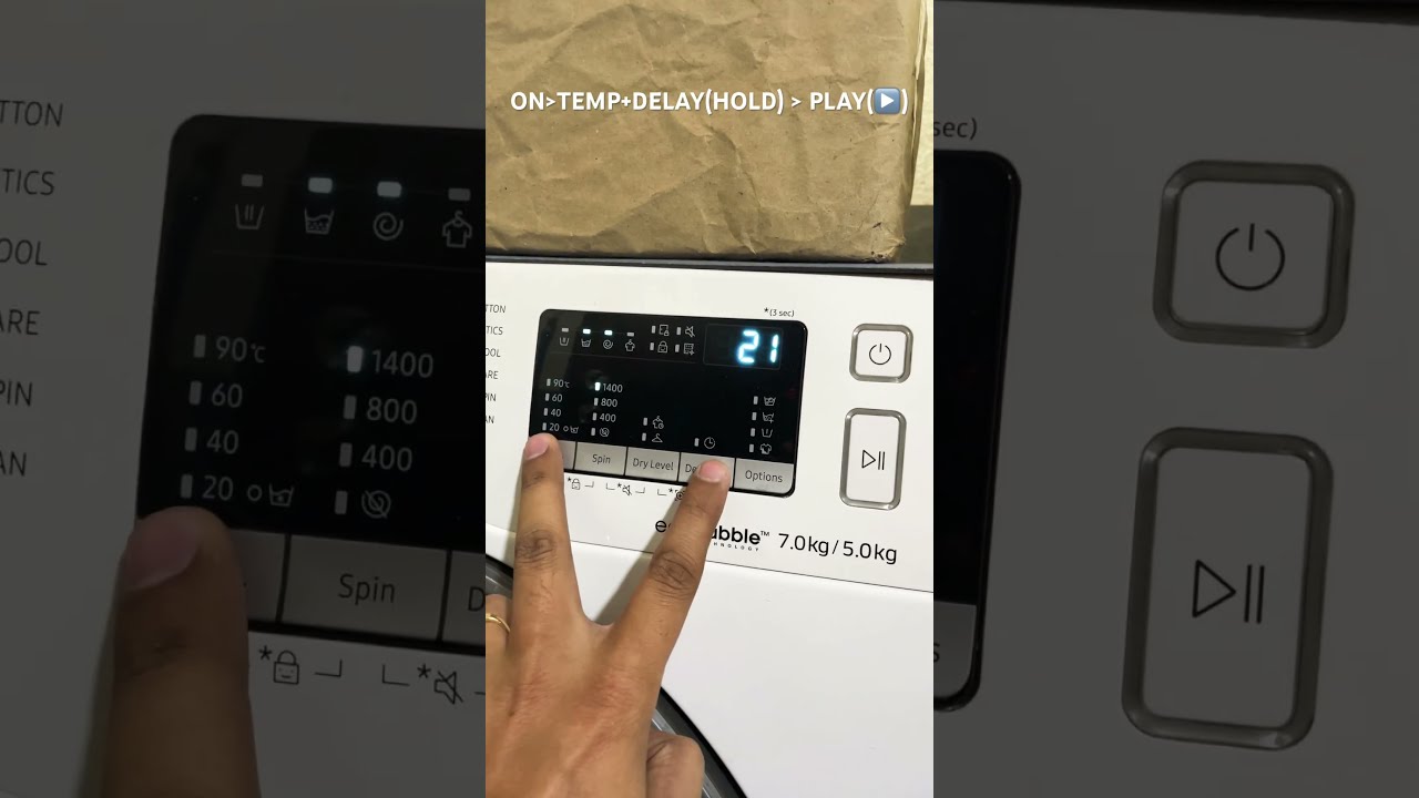 HOW TO CALIBRATE SAMSUNG FRONT LOAD WASHING MACHINE