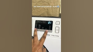 HOW TO CALIBRATE SAMSUNG FRONT LOAD WASHING MACHINE