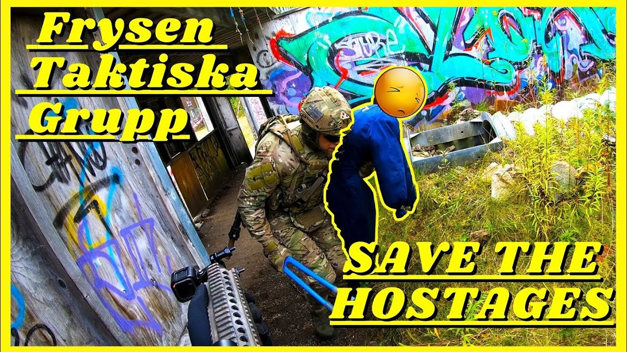 FRYSEN AIRSOFT TACTICAL GROUP SAVE THE HOSTAGES!