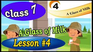 PSEB 7th Class English Solutions Chapter 4 A Glass of Milk | Question Answer and Lesson Explained