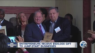 Entrepreneurs receive grants for business