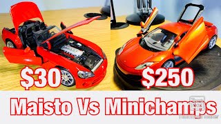 In Depth Review | Minichamps Models | McLaren MP4-12C 1/18 | Is This A Waste of $250?