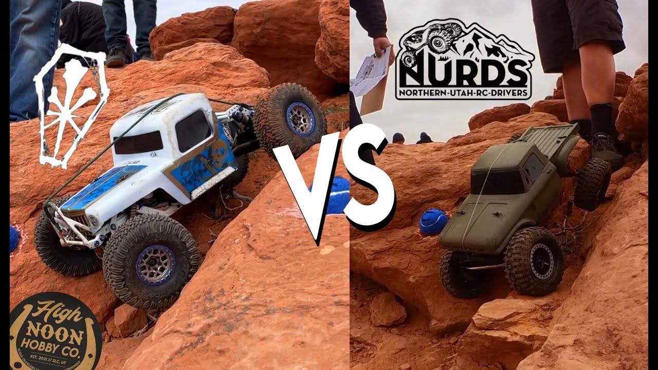 SLUT Crawler VS Bonebox in Class 2! [First Southern Qualifier NVS Utah RC Crawling Championship]