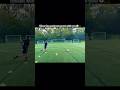 How to get a through ball and finish  #football #soccer #shortsfeed #shorts