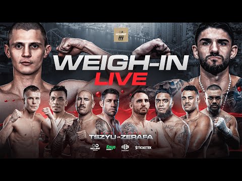 Chaos At Aussie Boxing Weigh-In!