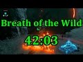 Breath of the Wild Any% Speedrun in 42:03 (No Amiibo)