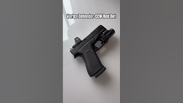 Glock 43x MOS - Vortex Defender-CCW #pewpew #guns #glock43x #vortexdefender #vortexoptics #edc