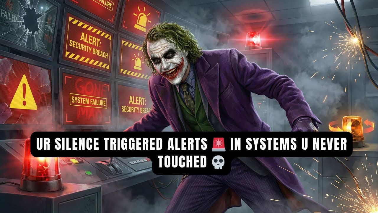 YOUR SILENCE JUST TRIGGERED ALERTS IN SYSTEMS YOU'VE NEVER ACCESSED… AND NO ONE CAN TRACE IT BACK. 💀