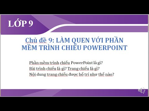 Video: Phần mềm trình chiếu đa phương tiện là gì?