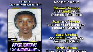 Delicia Gabriella Charlemagne Francis  long