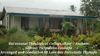 Siaatoutai Theological College choir - Anthem Latin