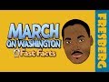 March on Washington for Jobs and Freedom | Black History Fun Facts for Students Cartoon