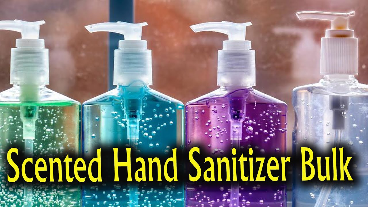 scented hand sanitizer bulk