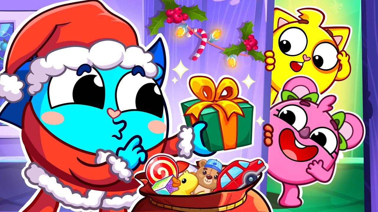 Santa’s Little Helper Song🎄🎁 | Kids Song and Nursery Rhymes by Baby Zoo & Friends