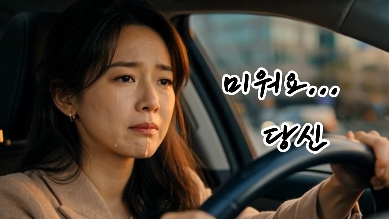 🎵 나를 두고 가는 당신[ 미워요 당신 ]#이별#감성 트로트