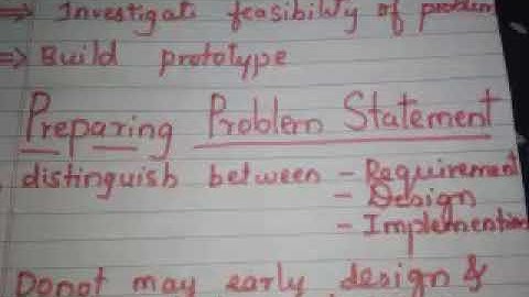 VTU MCA OOMD: System conceptions