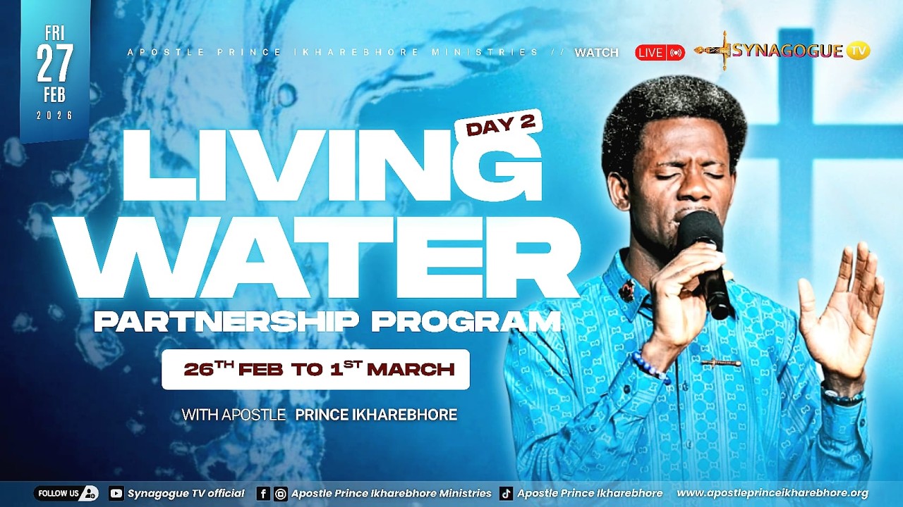 LIVING WATER SERVICE - PARTNERSHIP PROGRAM{27 FEBRUARY 2026}