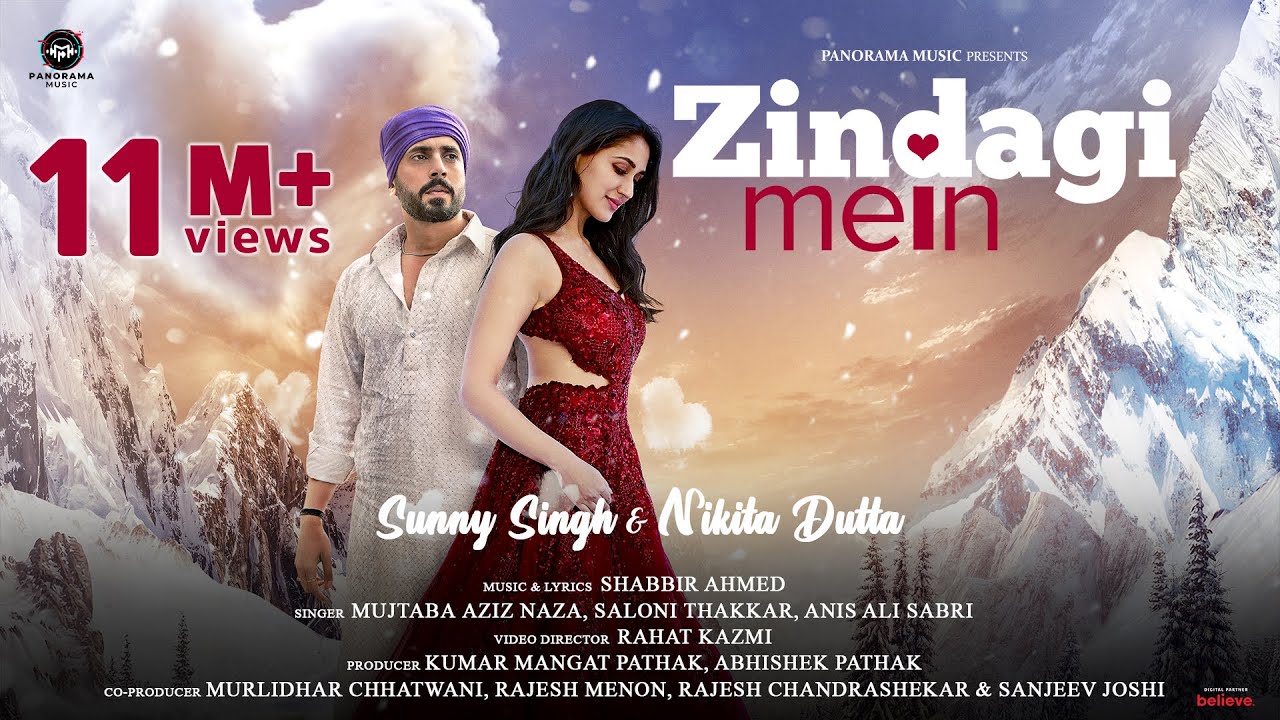 Zindagi Mein Official Video  Sunny Singh  Nikita Dutta  Shabbir Ahmed