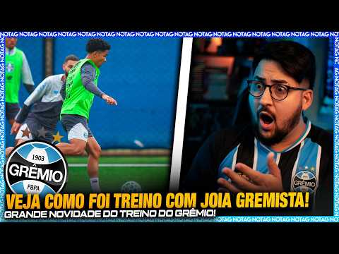 🚨 SEE THE BIG NEWS FROM GRÊMIO'S TRAINING! FOOTAGE OF THE MULTI-MILLION DOLLAR TRICOLOR GEM IN AC...