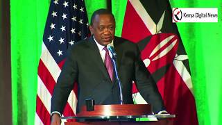 PRESIDENT UHURU'S SPEECH AT WHITE HOUSE HOSTED BY PRESIDENT DONALD TRUMP