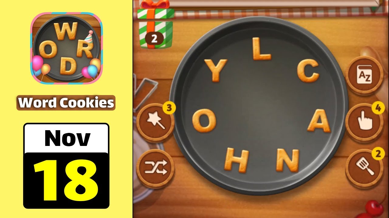 Word Cookies! ® - Daily Puzzle November 18 2021 Answer