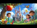 Rhyme ABC Song 🎶|| ABC Rhyme 💫|| Buzzing Toons🐝