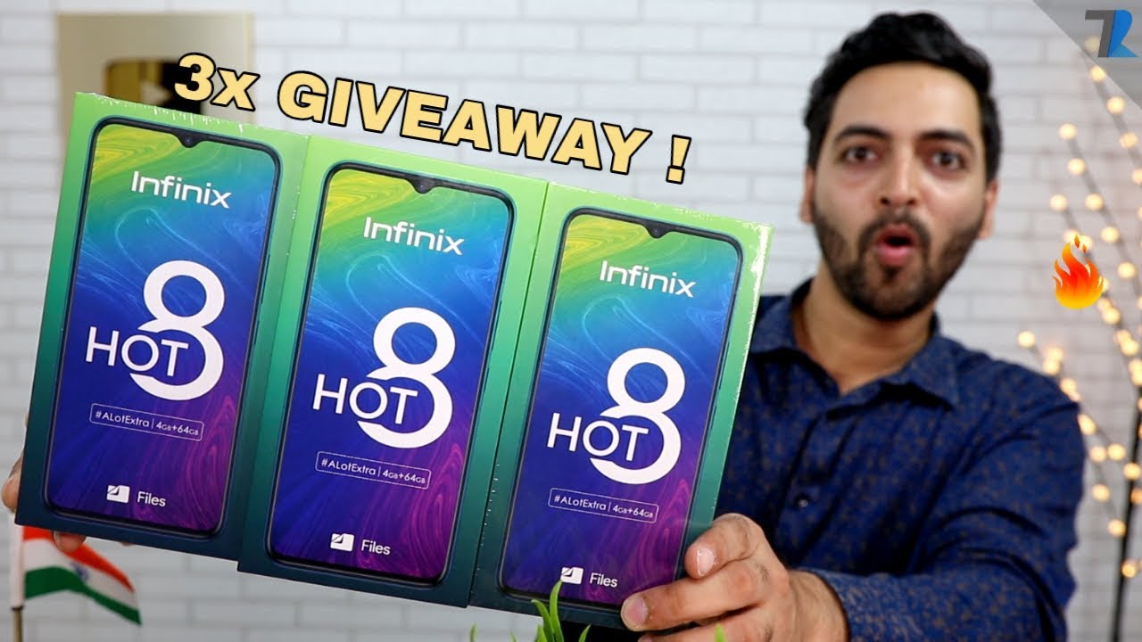 Infinix Hot 8 - Unboxing & First Impressions | The Beast Under Rs.7,000 🔥 techno ruhez phone number