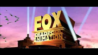 Fox Deadpool Animation Logo 2019-2023 Halloween Version Anamorphic Widescreen