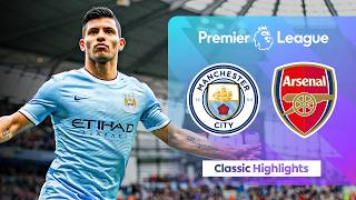 9 ĮVARČIŲ Klasikinis Trileris! | Mančesterio City 6-3 Arsenalas | Klasikiniai Premier Lygos akcentai