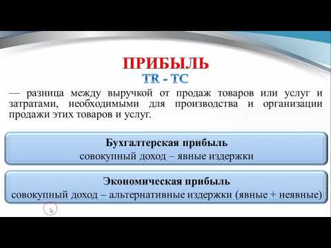 Видеоурок 'Доход и