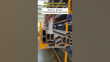 Professional pipe rack manufacturer | Cantilever racking system #lasercutting #storagesolutions