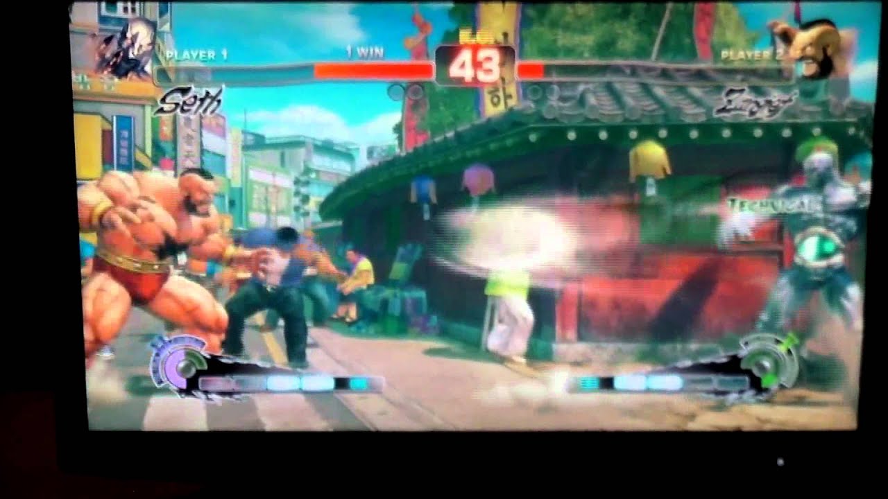 OnlineTony213 ( Seth ) VS Snake Eyez ( Zangief ) Level | Up SSFIV Wed Night Fights On 05-25-11