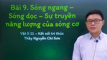 Vật lý lớp 11 - Bài 9: Sóng ngang – Sóng dọc – Sự truyền năng lượng của sóng cơ - Kết nối tri thức