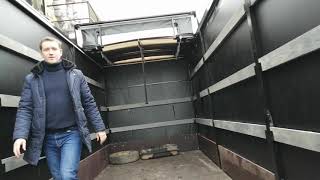 Скатная Сдвижная крыша на ГАЗель длина 6300 мм. 