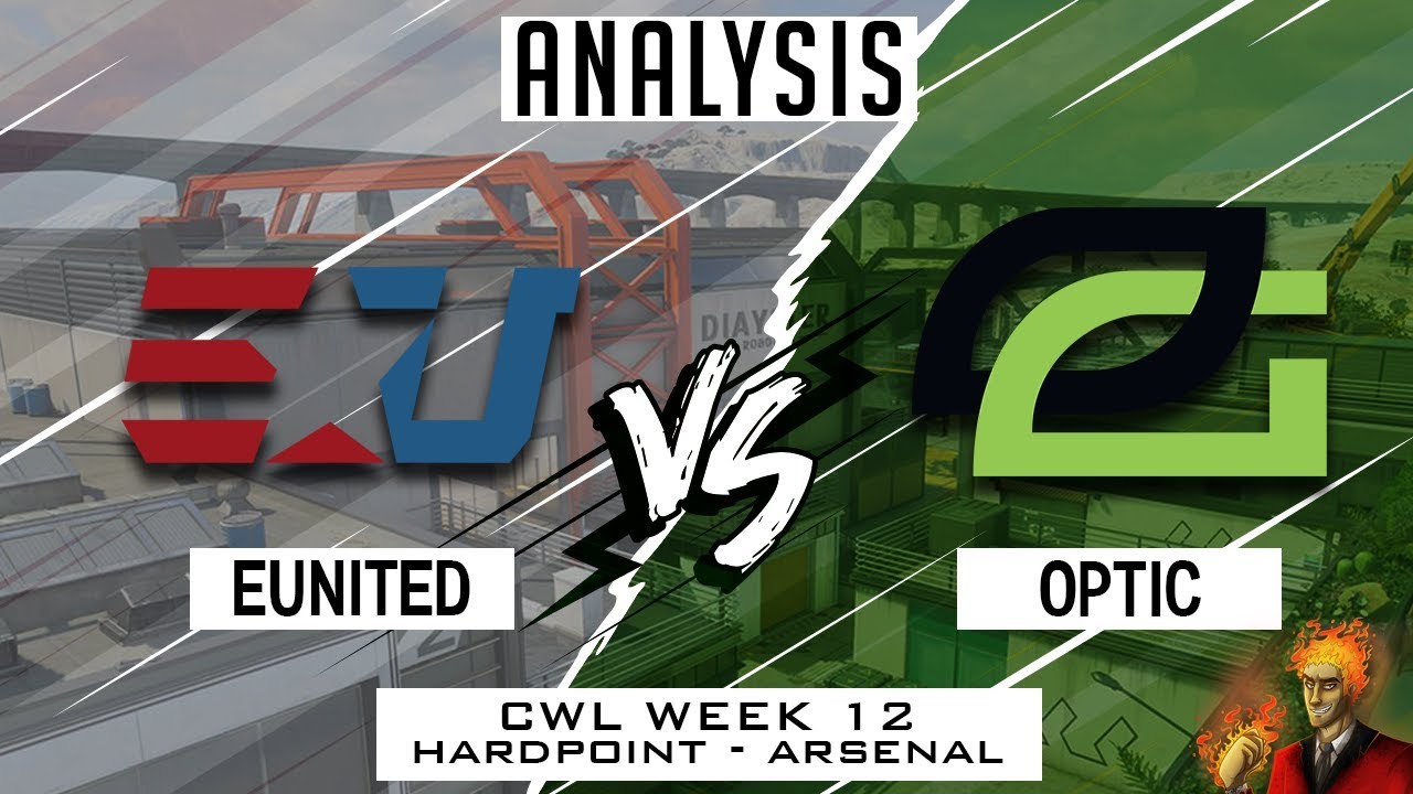 CWL Analysis: OpTic vs eUnited | Hardpoint Arsenal | CWL Pro League Week 12